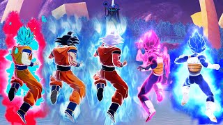 Dragon Ball Z Kakarot  All New Transformations amp Ultimate Attacks 4K 60fps  Mods [upl. by Hanafee]