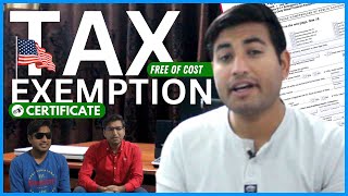 Get a USA Free Resale Certificate  For Tax Exemption [upl. by Oravla]