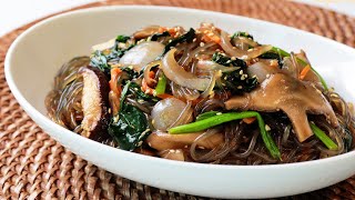 쉽게 만드는 맛있는 잡채 Easy to make delicious Japchae [upl. by Danais403]