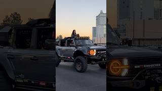 Custom Ford Bronco leaving SEMA 2024 [upl. by Carboni]