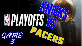 Knicks vs Pacers Live Scoreboardplay by play  open pael [upl. by Maurie]