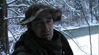 Bushcraft  Survivalknifetest in the field pt 1 with an unboxing from Australia [upl. by Russi]