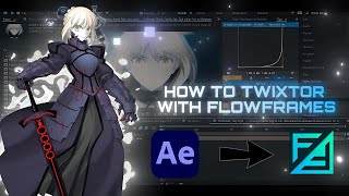 「HOW TO TWIXTOR WITH FLOWFRAMES 😲💕」After Effects「TUTORIAL」4K [upl. by Rehm]