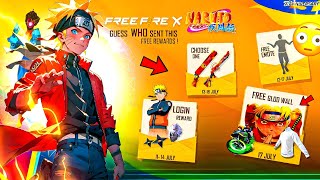 Free Fire x Naruto Event Free Fire  Free Fire India Launch Date Free Fire New Event  Ff New Event [upl. by Waechter647]