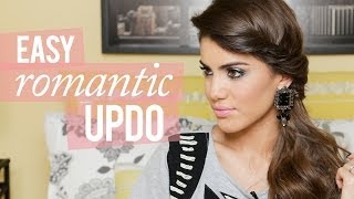 Easy amp Romantic Hairdo [upl. by Willtrude]