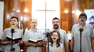 Hino 117 Ressurgiu Jesus Senhor  Toda IELB canta [upl. by Ittocs]