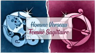 Homme Verseaux ♒ Femme Sagittaire ♐  Compatibilité Amoureuse [upl. by Akemej]