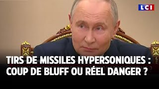 Tirs de missiles hypersoniques  coup de bluff ou réel danger ｜LCI [upl. by Marinelli]