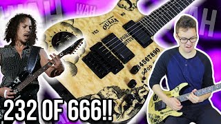 The Definitive Kirk Hammett Signature LTD  Kirk Hammett KH602 Ouija Natural DemoReview [upl. by Hudnut]