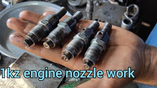 how to Toyota 1kz te engine nozzle reparing [upl. by Nils]