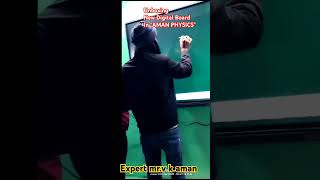 🤩New Digital Board In Aman Physics Classes viralshort motivation youtubeshorts Amanphysics [upl. by Felike541]