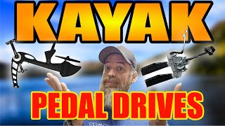 Prop drive or Fin drive  best kayak pedal drive [upl. by Anilecram]