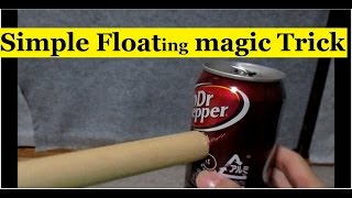 Simple levitation magic Tricks With Household Items 缶浮遊解説 [upl. by Kokaras]