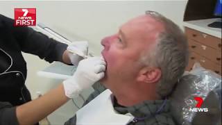 NightLase laser snoring treatment on 7 News  Cosmic Sleep Clinic Neutral Bay Sydney [upl. by Arodoet]