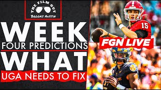 FGN Live Week Four Predictions  What Georgia Needs to Fix [upl. by Smail]