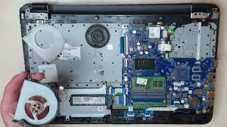 HP 250 G5  HP 255 G5 Disassembly and cleaning  thermal paste replacement [upl. by Macey816]