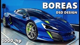 Boreas by DSD Design  1000hp Spanish Hypercar [upl. by Prochoras]