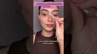 TUTORÍAL DE MAQUILLAJE PARA PRINCIPIANTES 😍 trucosdebelleza maquillaje trucosdemaquillaje [upl. by Mccourt746]