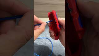 KNIPEX ErgoStrip  Universal Stripping Tool poseidwntech knipex knipextools electricianstuff [upl. by Wein908]