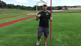 Javelin Throw  The 3 Step Approach  wwwEliteThrowsCoachingcom [upl. by Jethro]