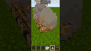 mincraft Building a Working Sofa in Minecraft  EASY StepbyStep Tutorialmincrafttrendingshorts [upl. by Euqenimod868]