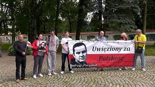 Akcja solidarności z Andrzejem Poczobutem 24062024 [upl. by Housen]