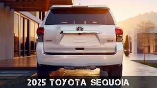 2025 Toyota Sequoia – A Powerful FullSize Hybrid SUV [upl. by Relyhcs]