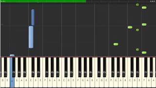 Piano Synthesia Royksopp Eple  Part One Only  Easy Piano  Slow to Fast [upl. by Gildus922]