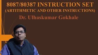 8087 80387 INSTRUCTION SET Part 2  Arithmetic and other instructions [upl. by Amitarp]