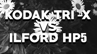 KODAK TRIX vs ILFORD HP5 Review and Comparison BDubz Episode 3 [upl. by Carny]