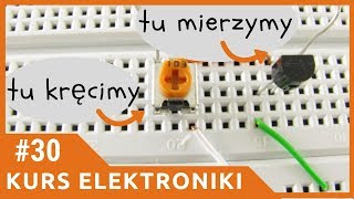 ZIZ 30 Tranzystor npn BC548B cz2 Kurs elektroniki dla początkujących [upl. by Burnside]