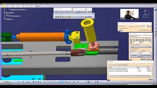 CATIA DMU Kinematics 예제  0601 Balance Unit Assembly [upl. by Clem]