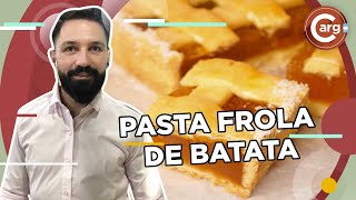 RECETA DE PASTA FROLA ¿MEMBRILLO O BATATA [upl. by Harbert]