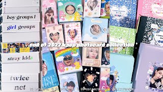 my kpop photocard collection end of 2022 update ❦ 13 binders 9 a5 binders 33 collectbooks [upl. by Belsky]