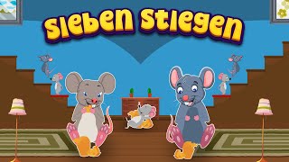 Sieben Stiegen Tonleiter  SING SONG KINDERLIEDER  Die schönsten deutschen Kinderlieder [upl. by Nemracledairam]