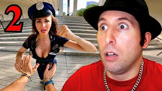 La POLIZIOTTA PAZZA lo VUOLE ARRESTARE  PARODIA REACTION  PARTE 2 [upl. by Denna]