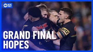 Penrith Panthers Hope To Win Fourth Consecutive NRL Grand Final  10 News First [upl. by Esiled457]