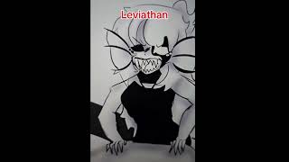 LEVIATHAN  gacha foryou oc leviathan monster trend halloween art arttrend halloweenart [upl. by Hoem]