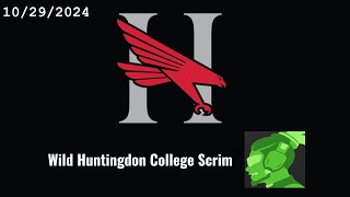 First Huntingdon College Scrim [upl. by Normi488]