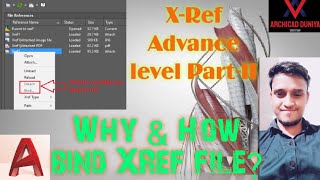 XRef bind Autocad  Why amp How bind XRef file In Autocad  XRef Command in Autocad Full details [upl. by Louanne]