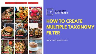 How to Make Multiple TaxonomiesCategories Filter  Wordpress [upl. by Vanna509]