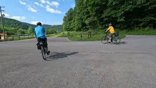 Greenbrier River Trail Beginning at Cass WV [upl. by Sletten590]