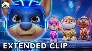 PAW Patrol The Mighty Movie EXCLUSIVE  quotPAW Patrol Gains Superpowersquot Clip  Paramount Movies [upl. by Zane]