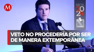 Samuel García veta convocatoria para cargo de Auditor Superior de Nuevo León [upl. by Melborn]