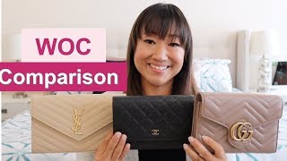 LUXURY WOC Comparison  Chanel Gucci and YSL [upl. by Hanej]