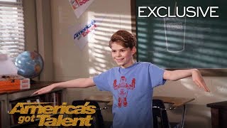 AGTs Talent University Merrick Hanna Teaches Dance  Americas Got Talent 2018 [upl. by Kuehn]