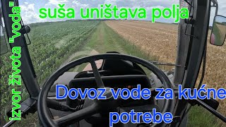 OPGPuzjakDostava vode za potrebe plastenika izvor života VodaWatering the greenhouse and plants [upl. by Retepnhoj]