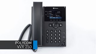 Polycom VVX 250 [upl. by Annatsirhc]