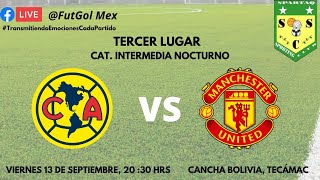 America vs Manchester United 3er Lugar Cat intermedia Liga Spartaq [upl. by Eedyaj215]