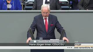 Bundestag  Änderung des Asylgesetzes  HansJürgen Irmer CDUCSU  18102018 [upl. by Hagar919]